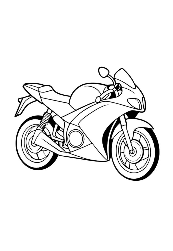 Desenho de Motos