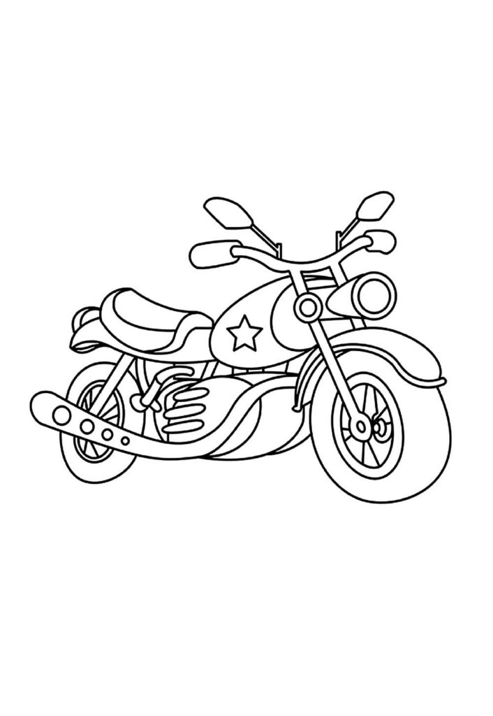 Desenho Moto
