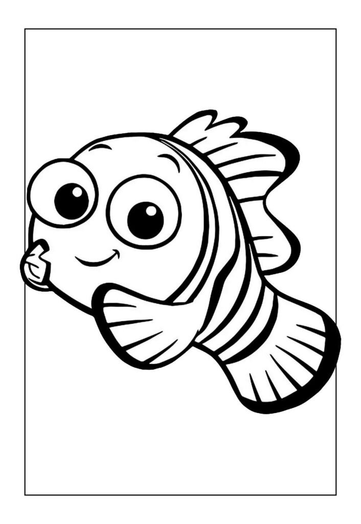 Desenho de Procurando Nemo