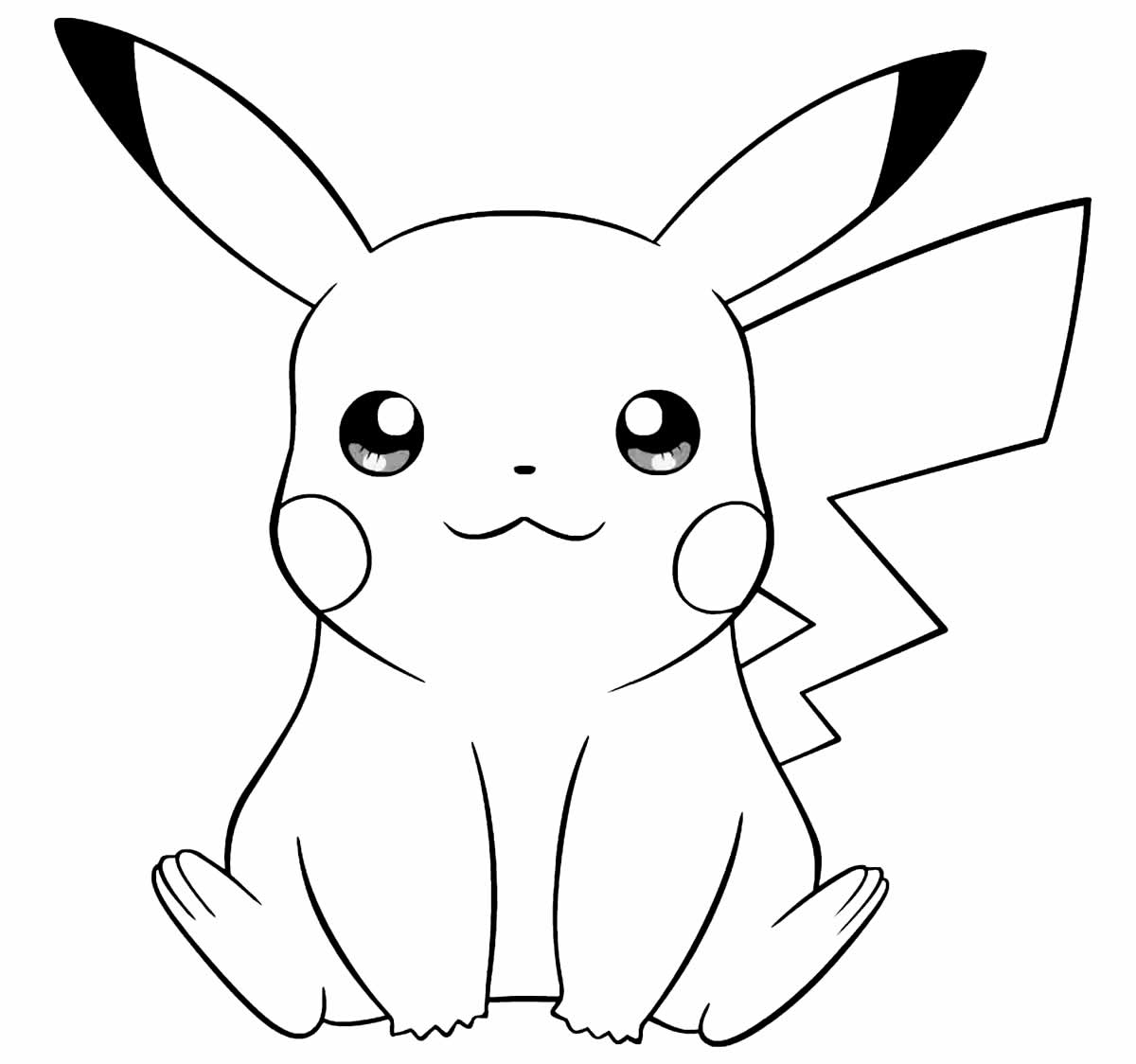 Como Desenhar um Pikachu Fofo 