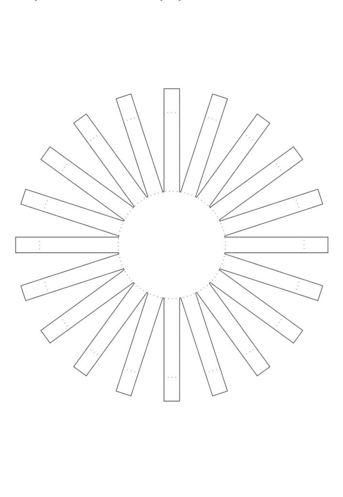 Molde de Cestinha de Páscoa