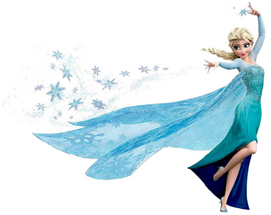 Desenho da Elsa Frozen