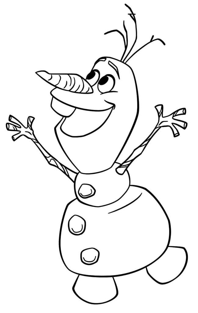 30+ Desenhos da Frozen para imprimir e colorir - Pop Lembrancinhas