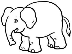 50+ Desenhos de Elefante para colorir - Pop Lembrancinhas