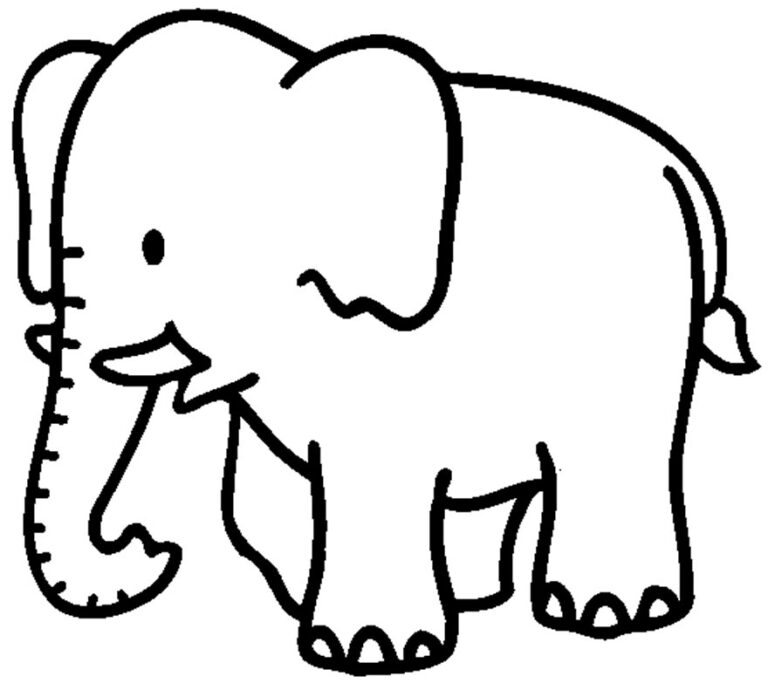 Desenhos De Elefante Para Colorir Pop Lembrancinhas