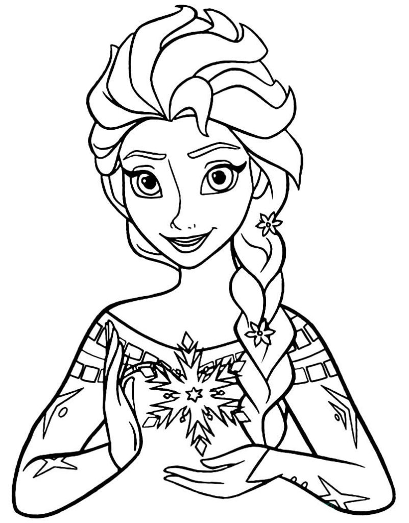 Desenhos Da Elsa Para Colorir E Imprimir Pop Lembrancinhas