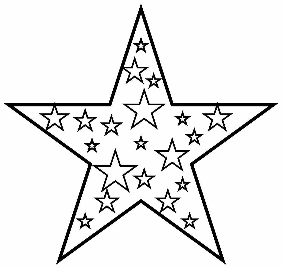 Desenho Estrela Para Colorir Modisedu 0348