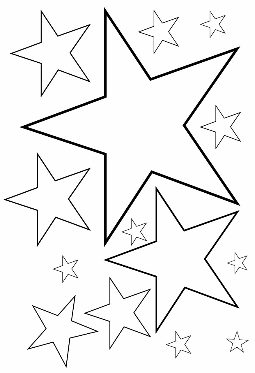 Desenhos de estrela para colorir - Pop Lembrancinhas