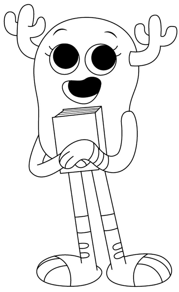 Desenhos Do Incr Vel Mundo De Gumball Para Colorir Pop Lembrancinhas