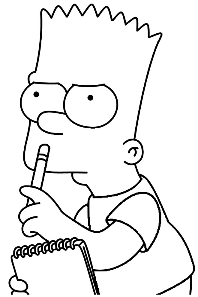 30 Desenhos Para Colorir Pintar Simpsons Para Adultos Arteterapia Desenhos  Para Relaxar FOLHAS A5