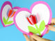Cartão com flor 3D para o Dia das Mães