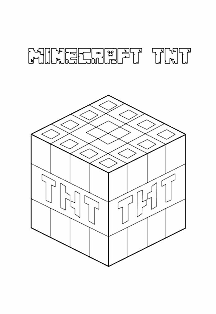 Desenho de Minecraft