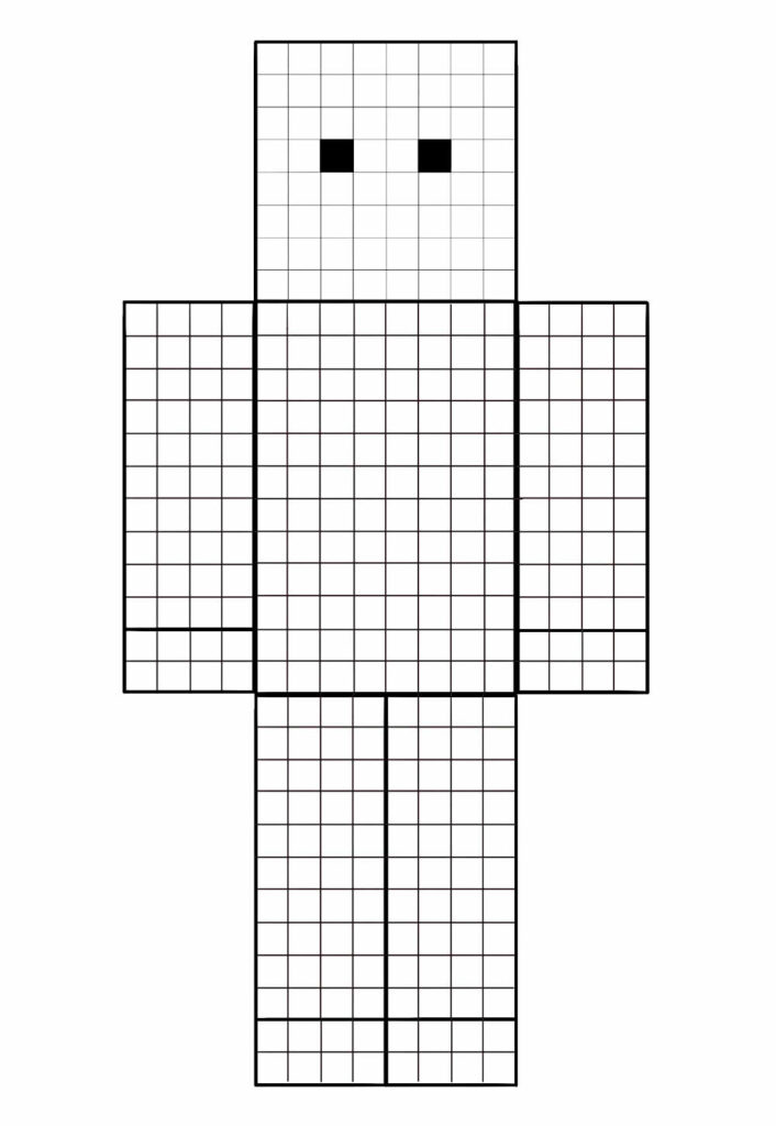 Desenho de Minecraft