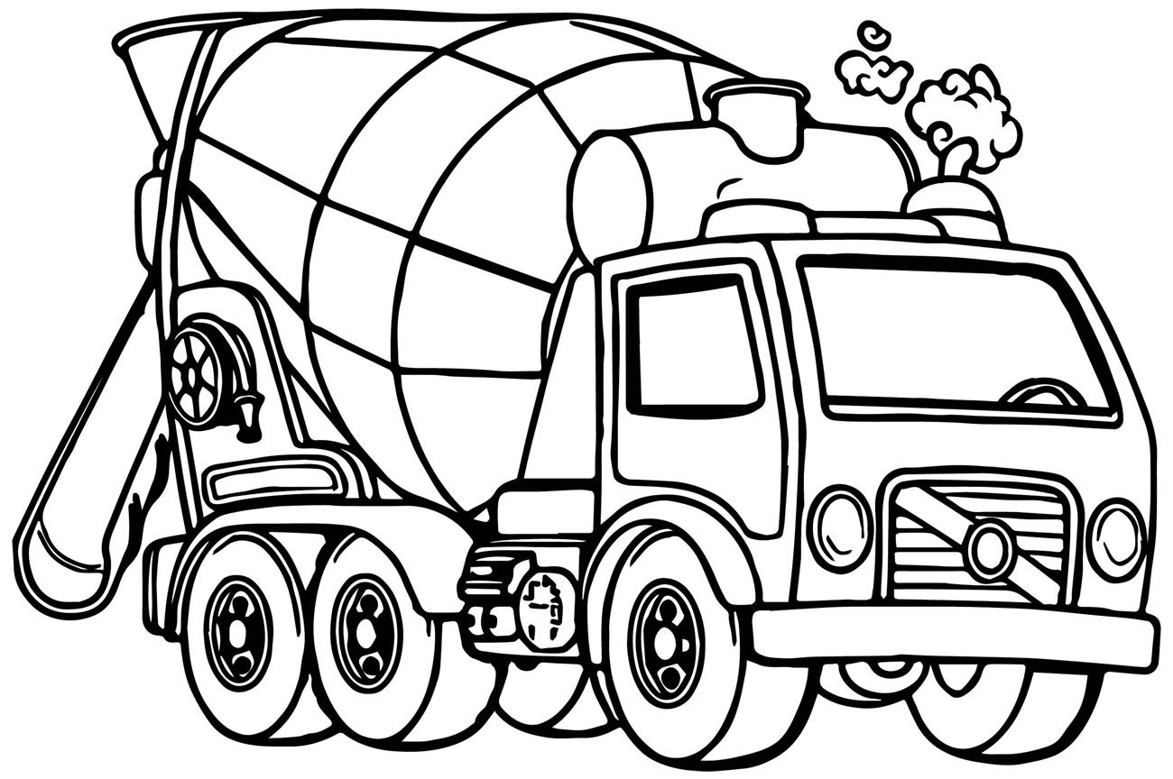 16 Desenhos de Caminhão para Colorir - Online Cursos Gratuitos  Livre de  coloriage de camions, Coloriage camion, Coloriage voiture à imprimer