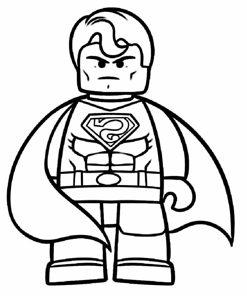 30+ Desenhos para colorir do Super-Homem - Pop Lembrancinhas