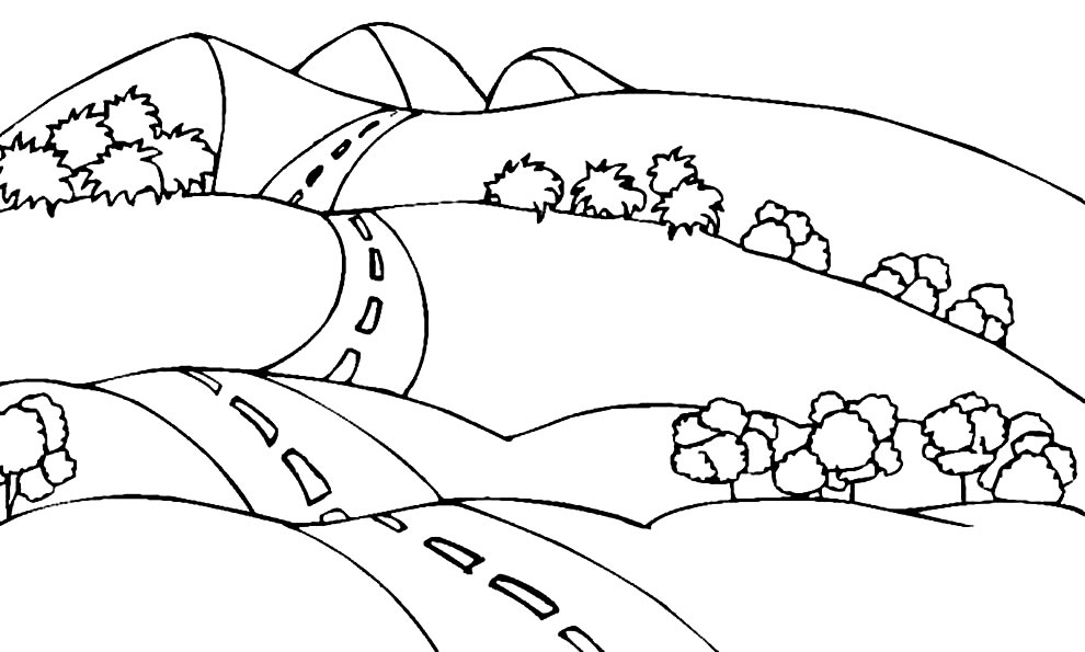 Melhores Dicas Desenhos Para Colorir De Paisagens Wal Vrogue Co