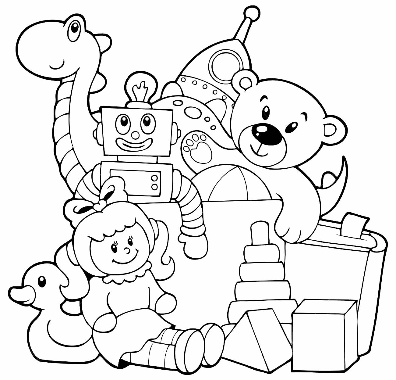 Eliot Kid - Desenhos para Colorir - Brinquedos de Papel