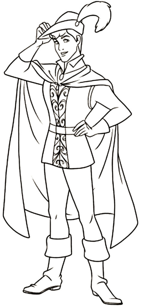 Desenhos de príncipes para colorir - Pop Lembrancinhas