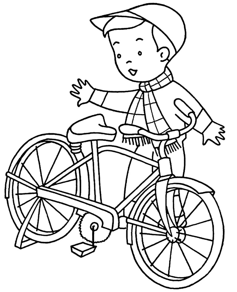 Imagem de bicicleta para pintar