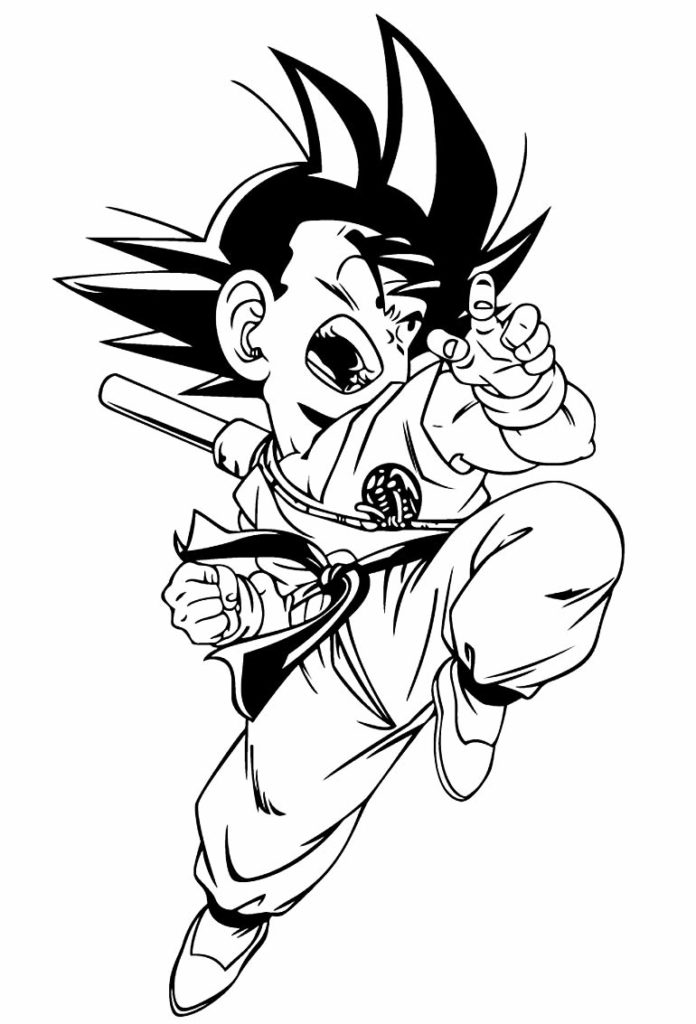 50+ Desenhos de Dragon Ball Z para colorir - Pop Lembrancinhas