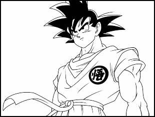 Desenhos de Dragon Ball Z para colorir