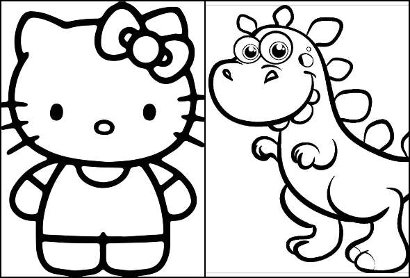 Desenhos Infantil para colorir: +100 imagens - Como fazer em casa