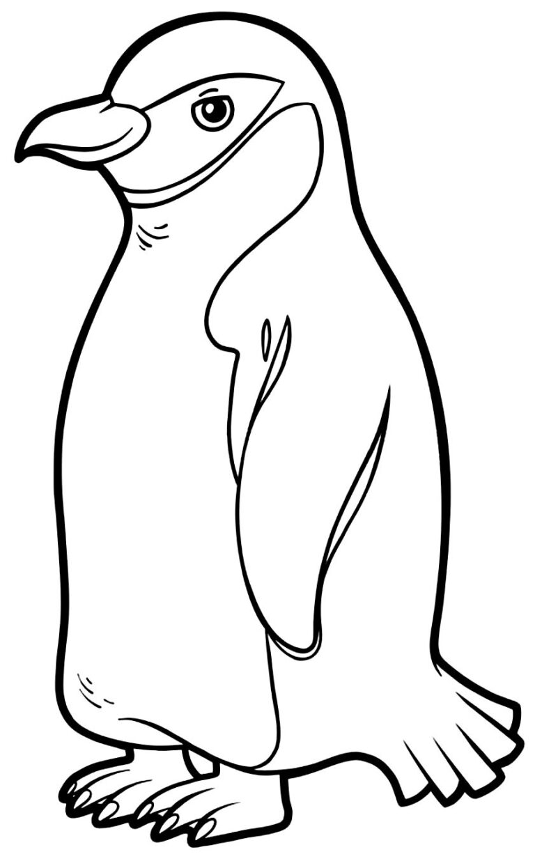 30+ Desenhos de Pinguim para colorir - Pop Lembrancinhas