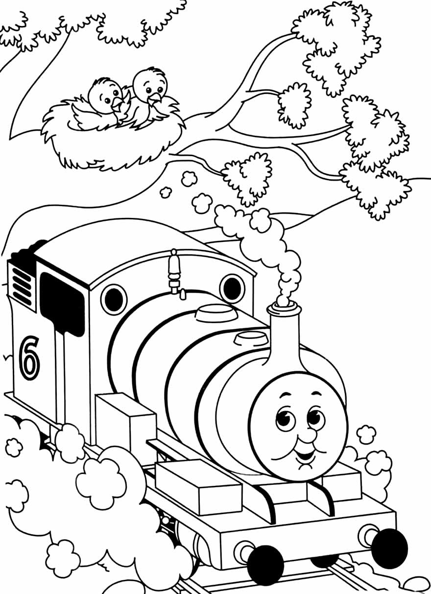 Imagem de Thomas e os Amigos para colorir
