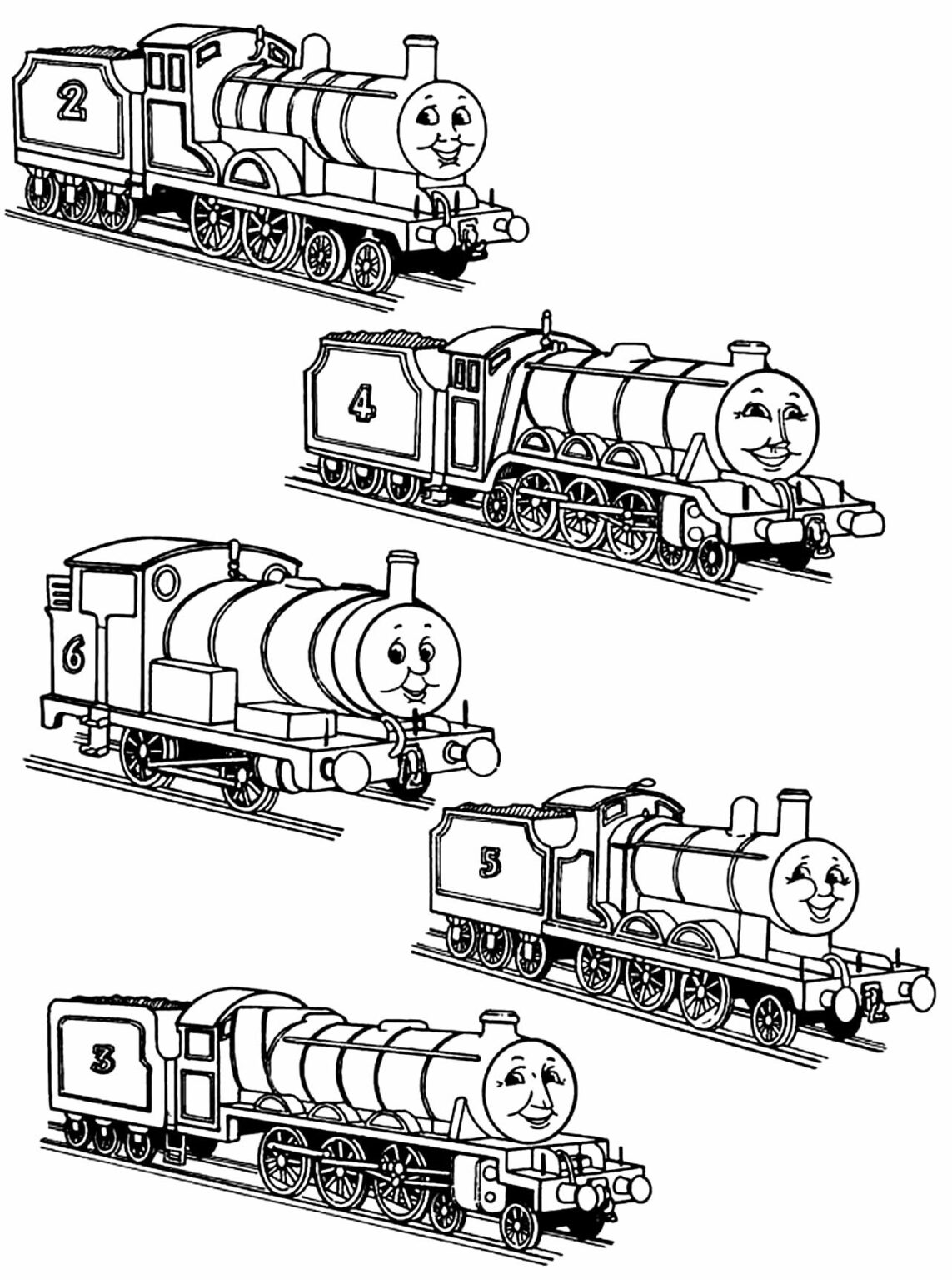 30+ Desenhos de Thomas e Seus Amigos para colorir - Pop Lembrancinhas