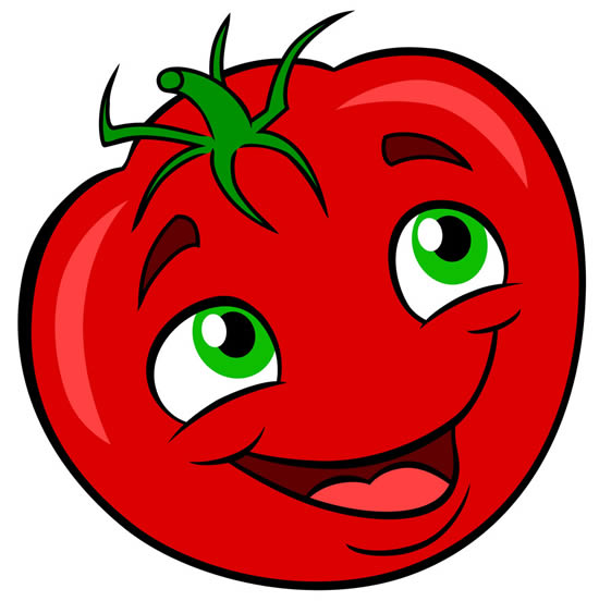 Molde Divertido de Tomate