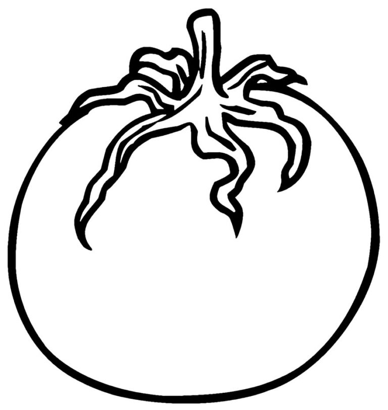30+ Desenhos de Tomate para colorir - Pop Lembrancinhas