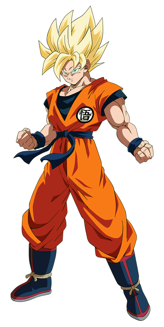 Desenho de Goku pintado e colorido por Usuário não registrado o dia 29 de  Setembro do 2020