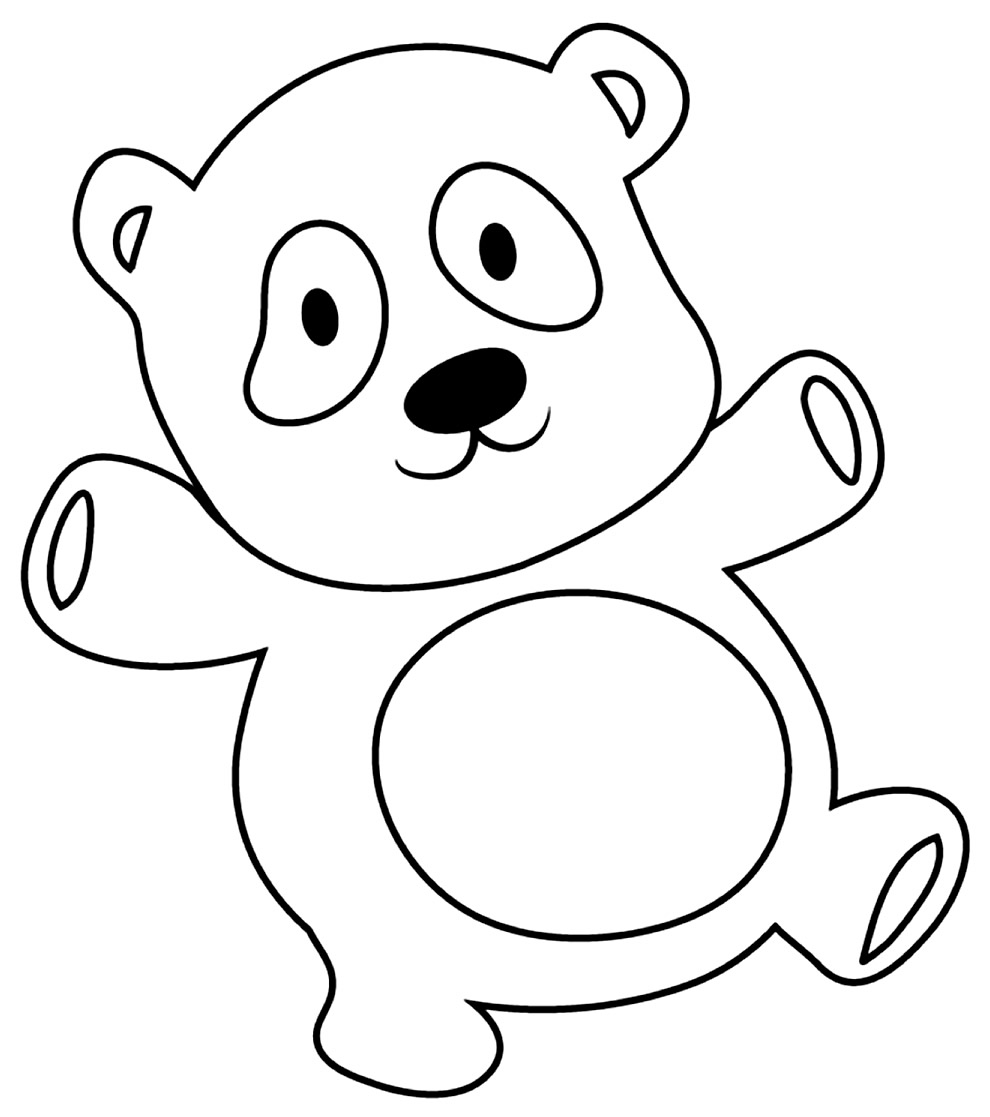 Desenho Para Colorir panda - Imagens Grátis Para Imprimir - img 17917