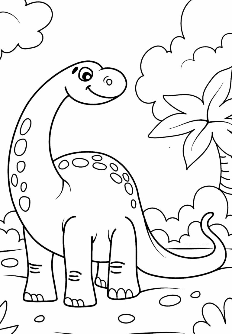 50+ Desenhos de Dinossauros para pintar e colorir - Pop Lembrancinhas