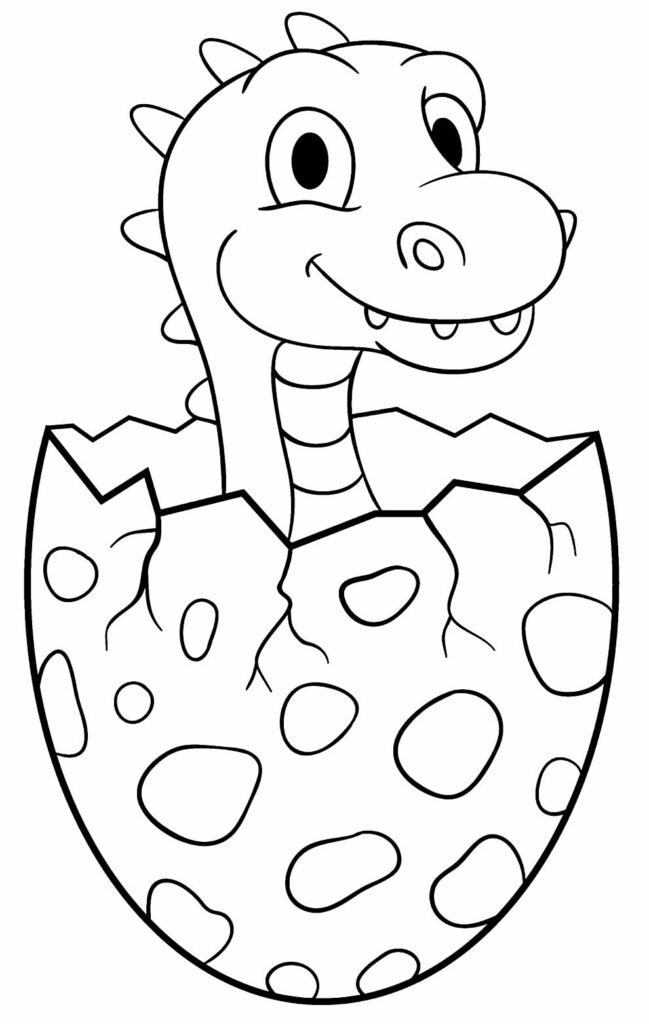 Desenhos de Dinossauros para pintar e colorir - Pop Lembrancinhas