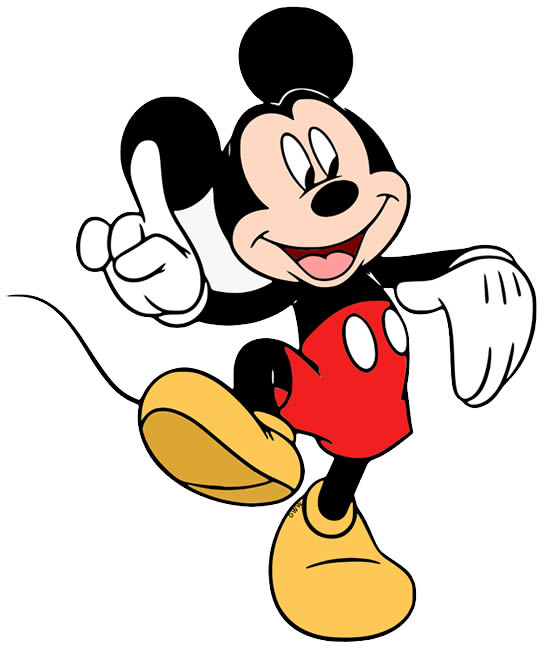 Molde do Mickey Mouse