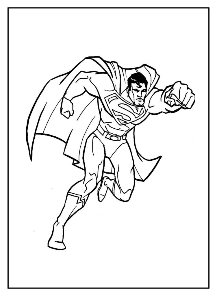 30+ Desenhos para colorir do Super-Homem - Pop Lembrancinhas