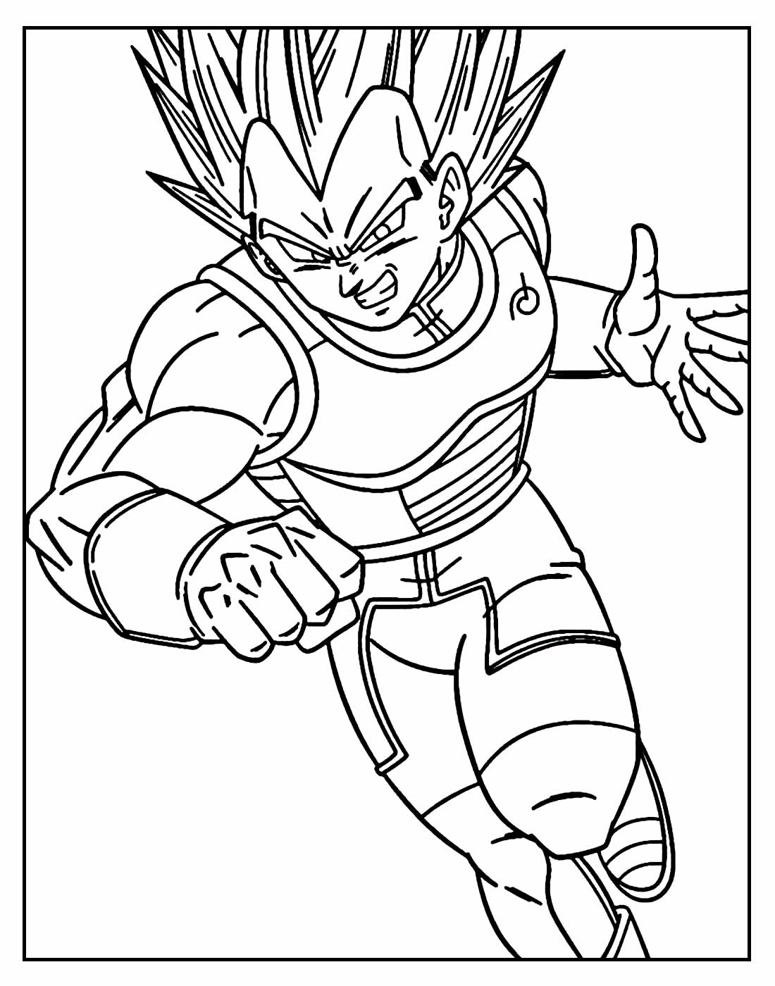 Página 12  Desenhos Dragon Ball Z Colorir Imagens – Download