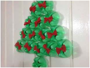 Decoração de Natal com Garrafas PET - Pop Lembrancinhas