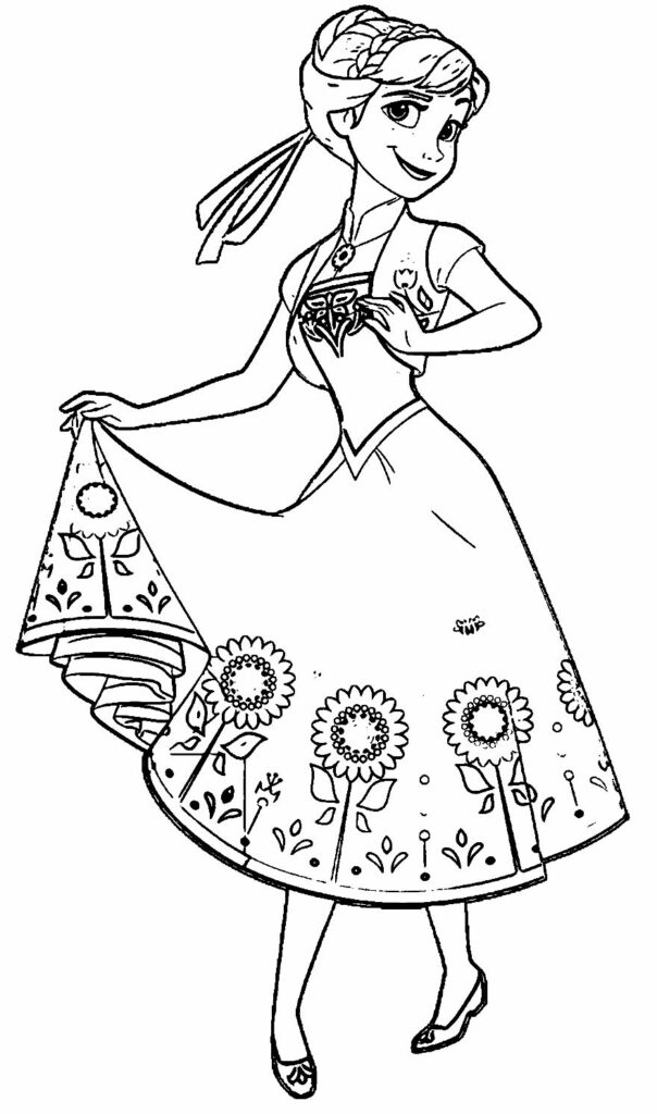 30+ Desenhos da Frozen para imprimir e colorir - Pop Lembrancinhas