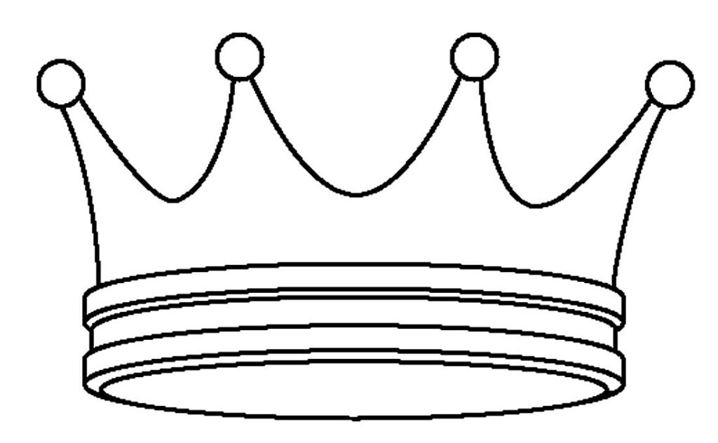 Корона картинка распечатать