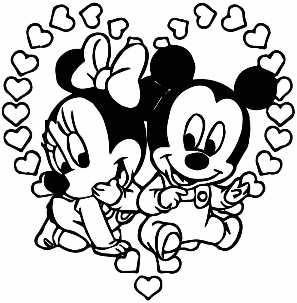 Imagem do Mickey para colorir