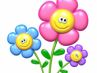 Desenhos de Flores para colorir