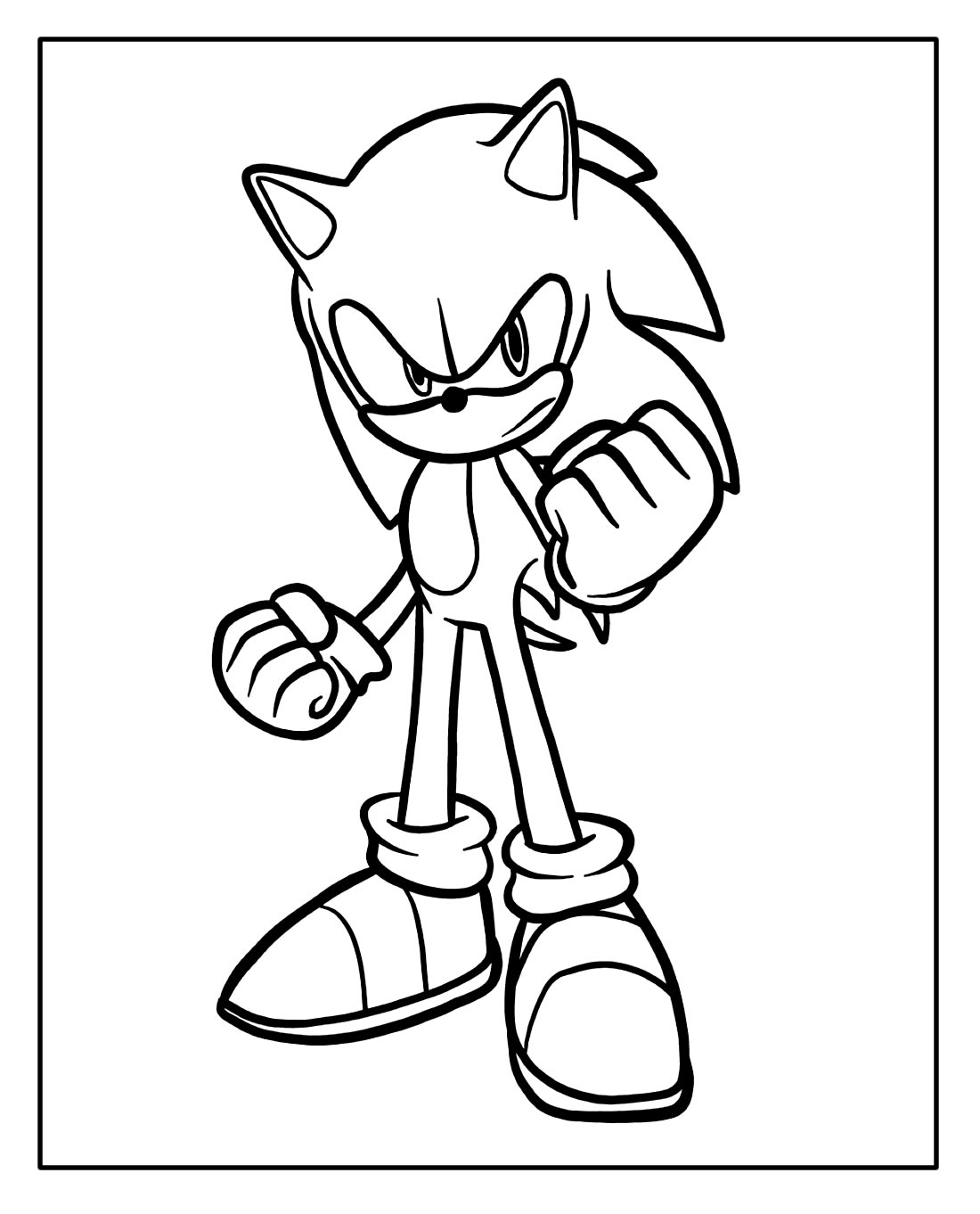 50+ Desenhos de Sonic para imprimir e colorir - Pop Lembrancinhas