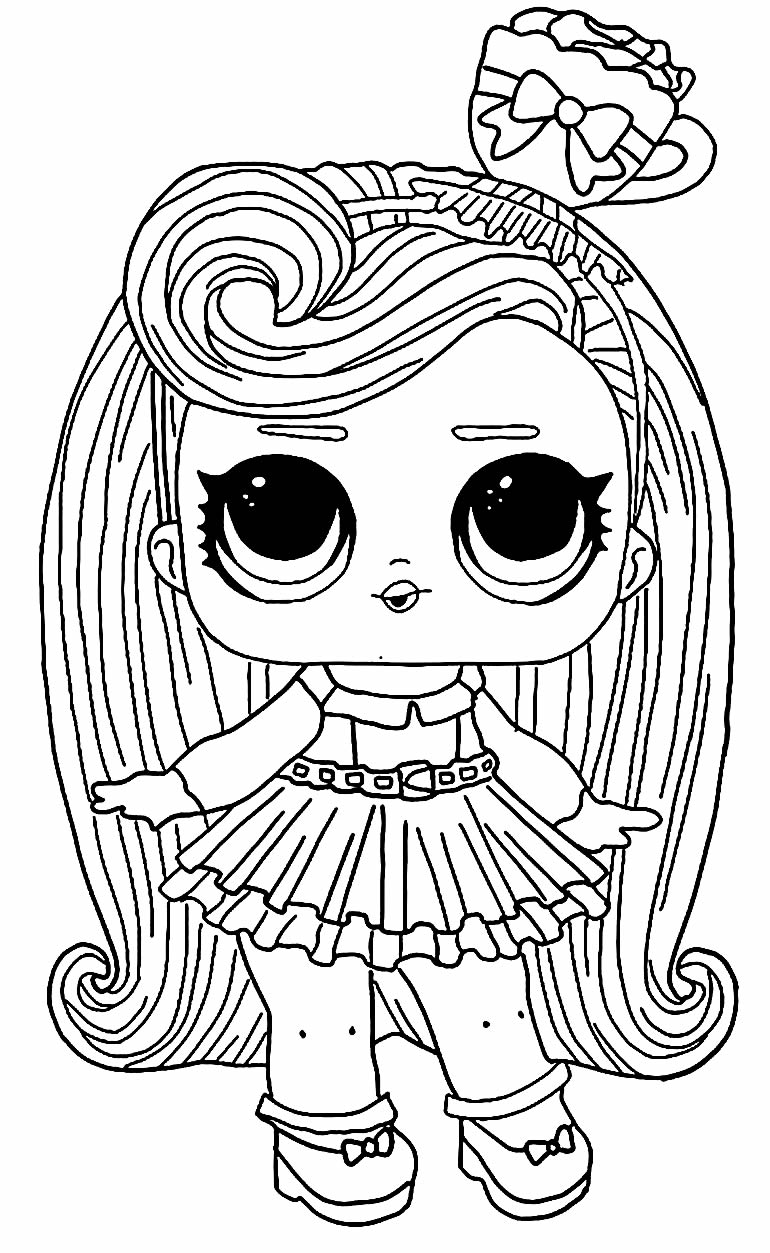 50+ Desenhos da Boneca LOL para colorir - Pop Lembrancinhas