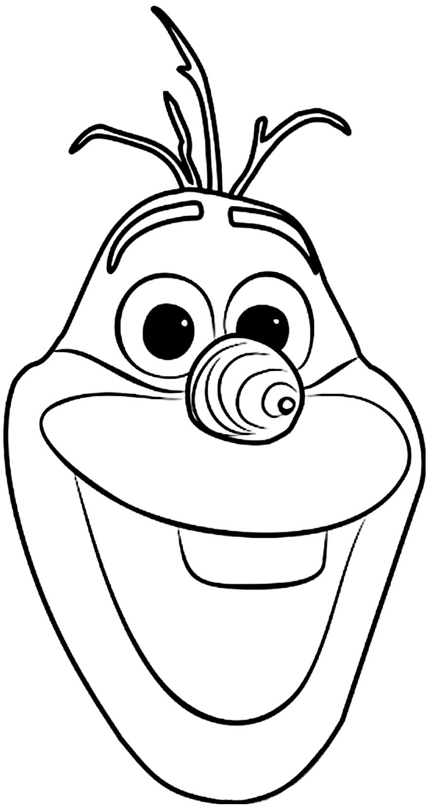 Olaf Happy Birthday Coloring Pages Coloring Pages