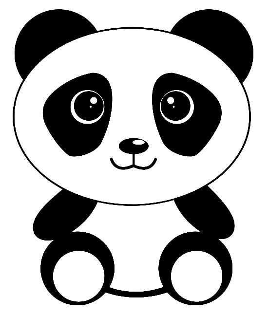 Desenho colorir luluca panda