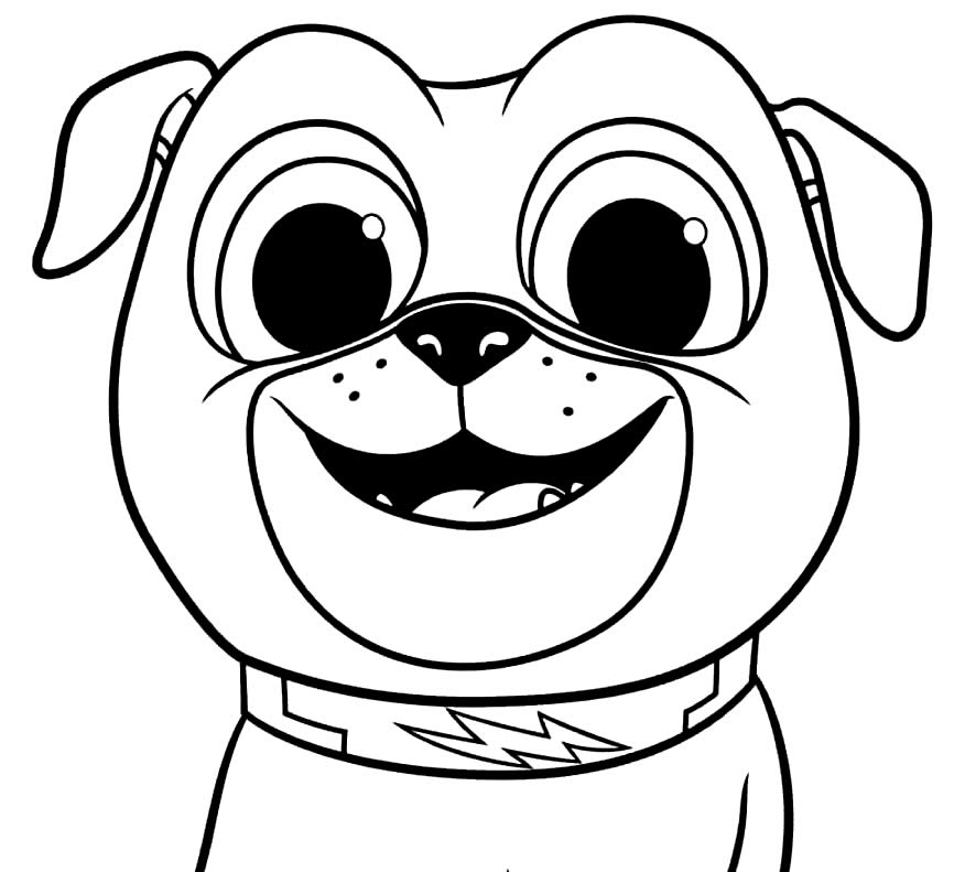 Desenho da Patrulha Canina para colorir
