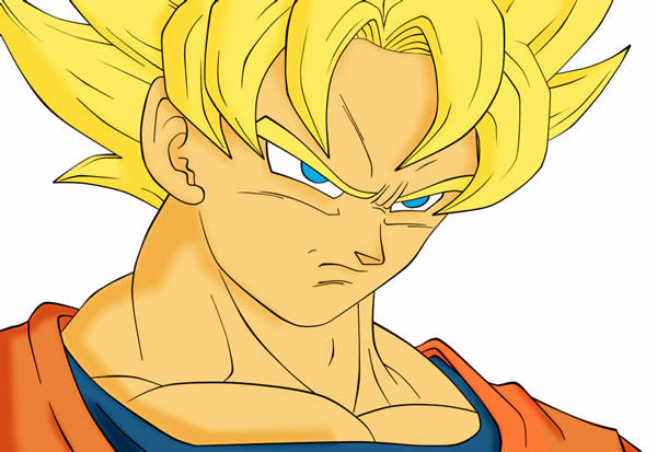 Desenho do Goku