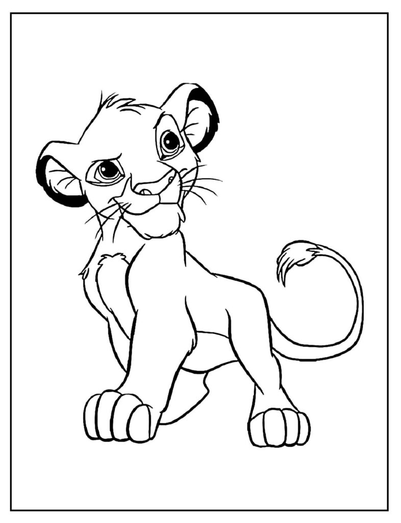 ▷ Desenhos de Disney para colorir